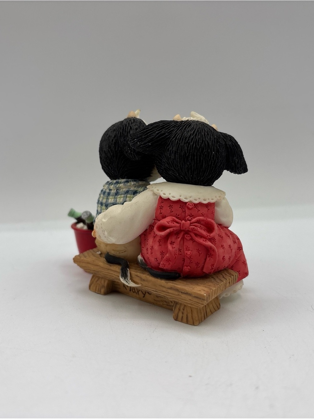 Mary’s Moo Moo Vintage Moo By My Side Is Soda Lightful 827088 Double Figurine - Picture 6 of 12